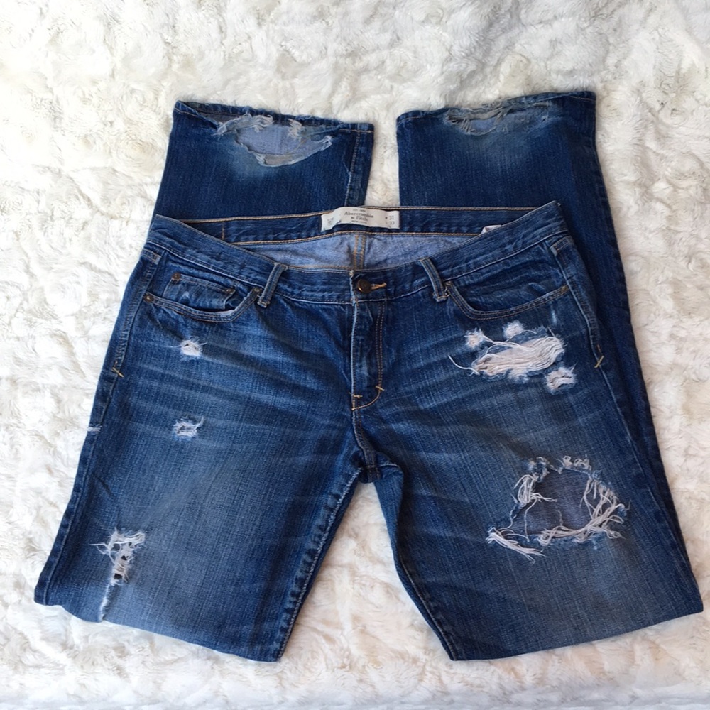 Abercrombie&Fitch Destroyed “Emma”Fit Jeans Sz12